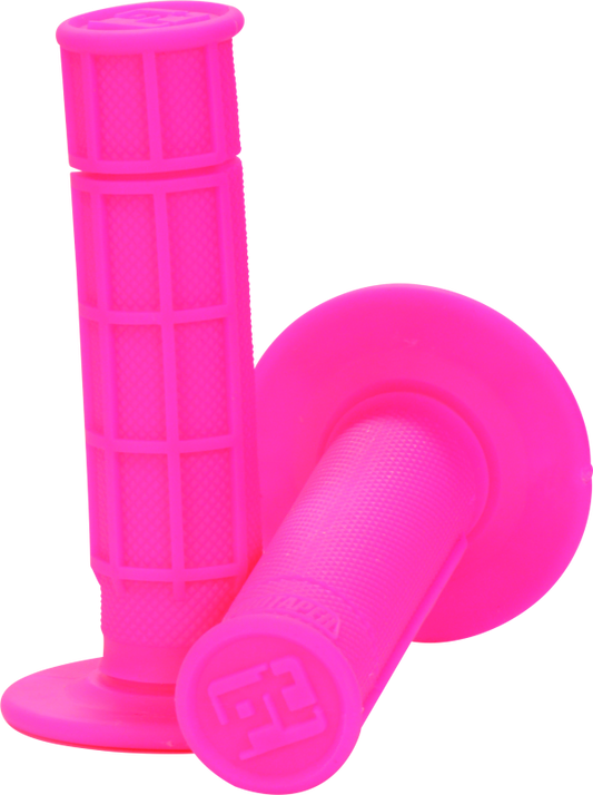 ProTaper 1/2 Waffle Grips - Neon Pink