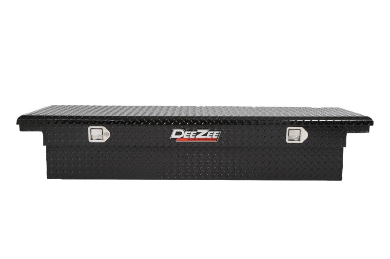 Deezee Universal Tool Box - Red Crossover - Single Lid Black BT (Low)