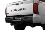 Addictive Desert Designs 2022+ Toyota Tundra Black Label Rr Bumper - Hammer Blk w/ Satin Blk Panels