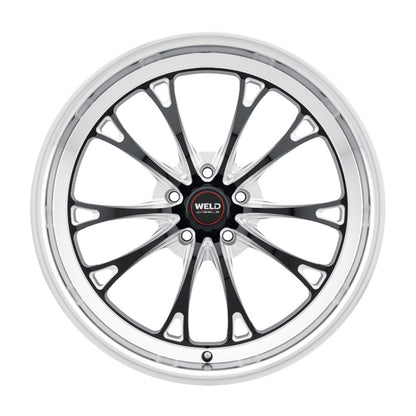 Weld S113 20X10.5 Belmont 5X114.3 ET50 BS7.75 Gloss Black MIL Dia 72.56