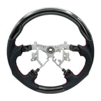 NRG 12-23 Toyota Tacoma OEM Plus Carbon Fiber Steering Wheel w/ Red Stitch & Red Center Mark