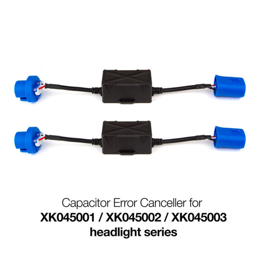 XK Glow Error Canceller Capacitor Lite Elite RBG Headlight Bulbs (2 in 1) - 9004