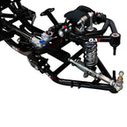 QA1 73-87 Chevrolet C10 Double Adjustable Front Coilover Crossmember System w/ 650lb/in Springs