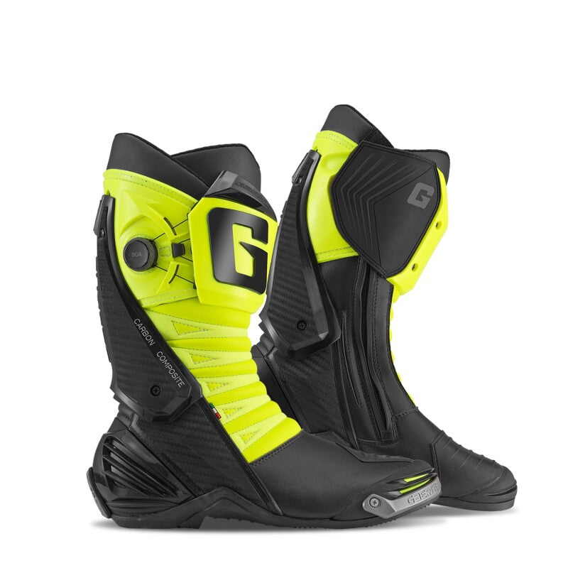 Gaerne GP1 LS Boot Black/Fluorescent Yellow Size - 12