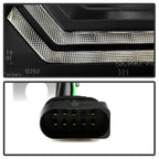 Spyder 05-08 Audi A6 Projector Headlights - (PRO-YD-ADA605V3-SEQ-BK)