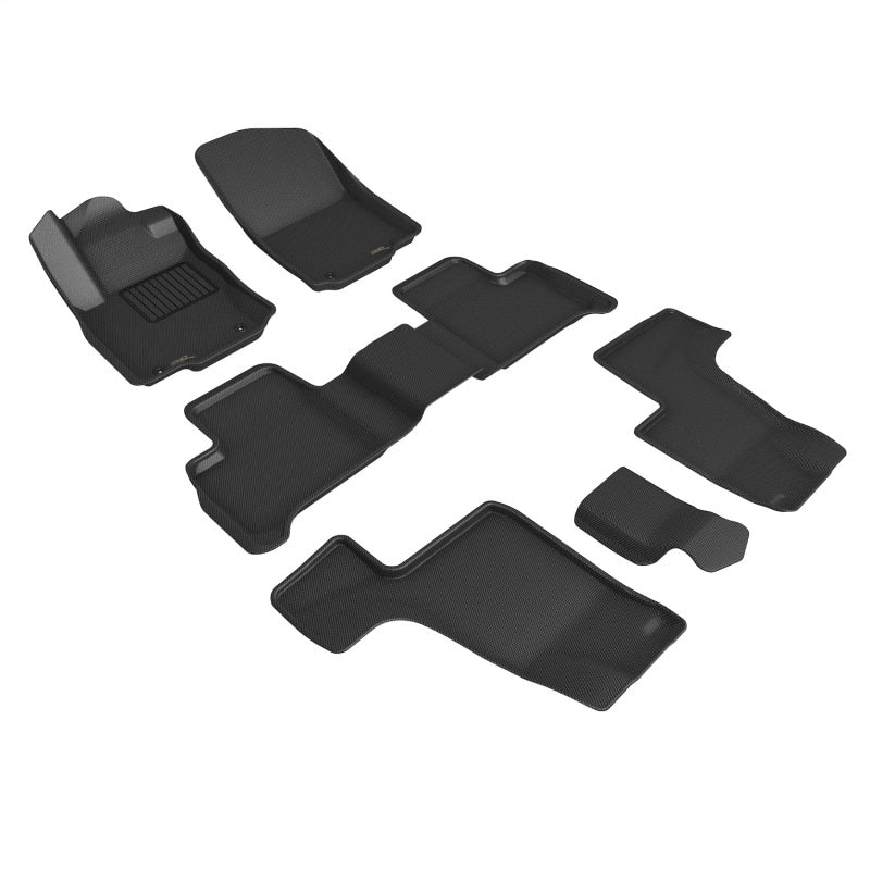 3D MAXpider 13-19 Mercedes-Benz GLS/AMG GLS63 / GL-CLASS/GL 63 AMG Kagu Black Full Set