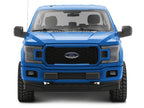 Raxiom 18-20 Ford F-150 LED Halo Surround Headlights with Amber DRL- Black Housing- Clear Lens