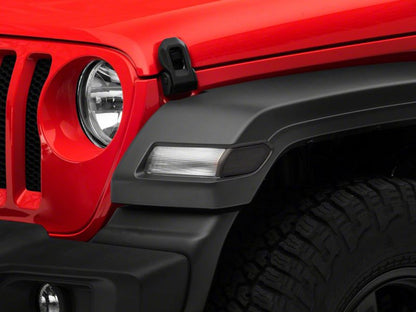 Raxiom 18-23 Jeep Wrangler JL Axial Series LED Fender Flare Marker Lights- Smoked