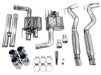 AWE Tuning 18-23 S550 Mustang GT SwitchPath Exhaust - Chrome Silver Tips