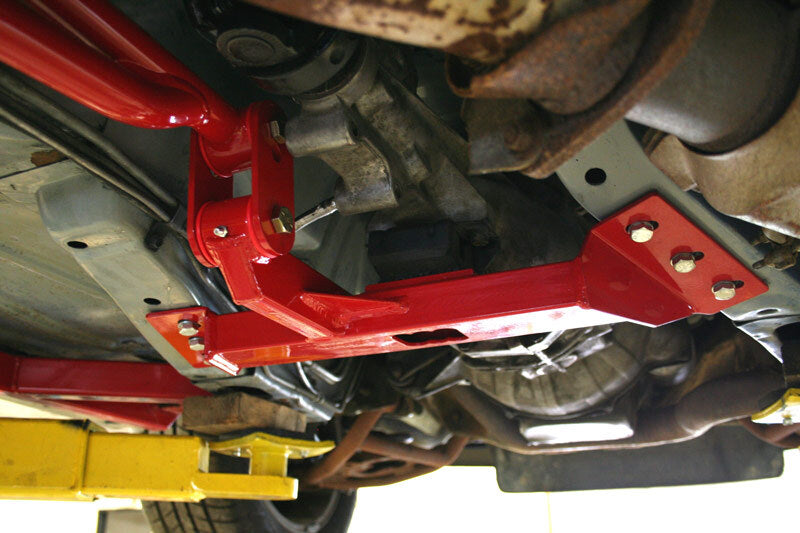 UMI Performance 82-92 GM F-Body Tunnel Mounted Trq. Arm Fits T5 TH350- No Loop - Red