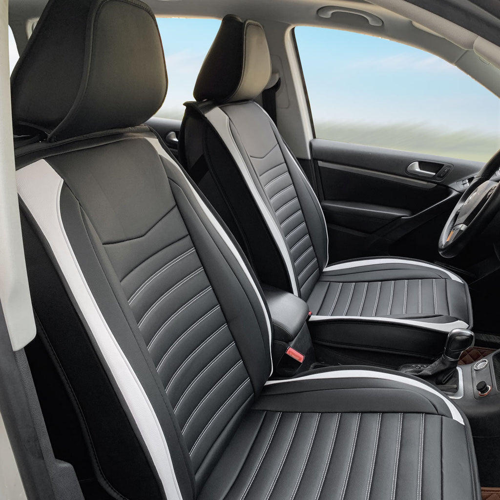 Universal Car Seat Covers Cushion Protecots PU Leather - 02 Style