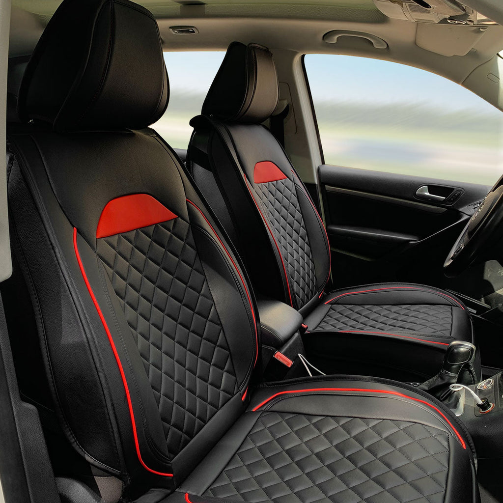 Universal Car Seat Covers Cushion Protecots PU Leather - 03 Style