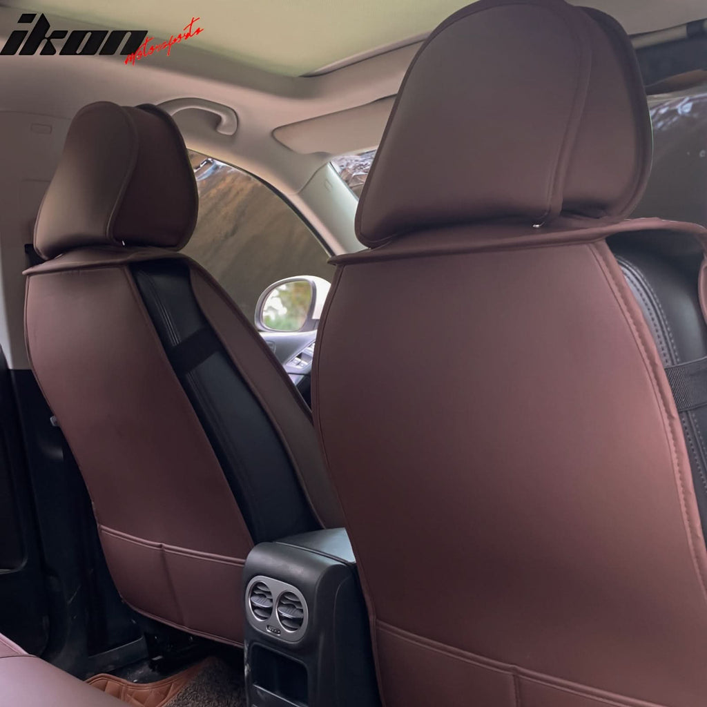 Universal Fit PU Leather Car Seat Covers Cushion Protector - 04 Style