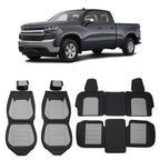 2007-2023 Silverado 1500/2500HD/3500HD Car Seat Covers w/ Pocket