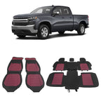 2007-2023 Silverado 1500/2500HD/3500HD Car Seat Covers w/ Pocket