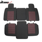 2009-2025 Ford F150 Crew Cab PU Leather Car Seat Cover w/ Pocket