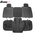 2009-2025 Ford F150 Crew Cab PU Leather Car Seat Cover w/ Pocket