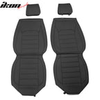 2007-2025 Jeep Wrangler JK JL Leather Car Seat Cover w/ Pocket