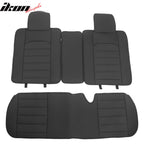 2007-2025 Jeep Wrangler JK JL Leather Car Seat Cover w/ Pocket