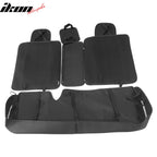 2007-2025 Jeep Wrangler JK JL Leather Car Seat Cover w/ Pocket