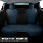 2017-2023 Tesla Model 3 Seat Covers Cushions V1 Suede Leather