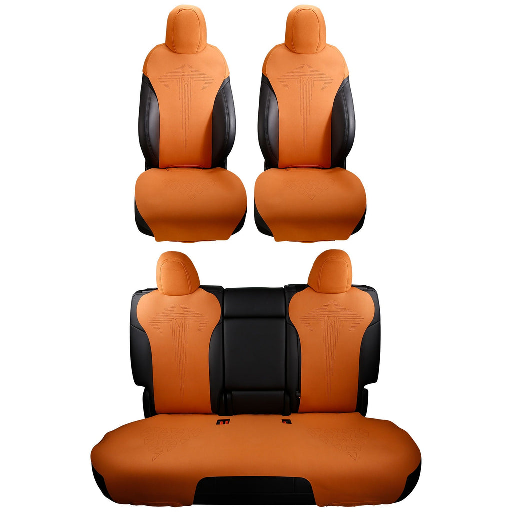 2017-2023 Tesla Model 3 Seat Covers Cushions V1 Suede Leather