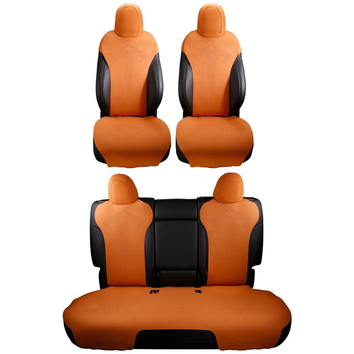 2017-2023 Tesla Model 3 Seat Covers Cushions V1 Suede Leather