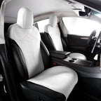 2017-2023 Tesla Model 3 Seat Covers Cushions V1 Suede Leather