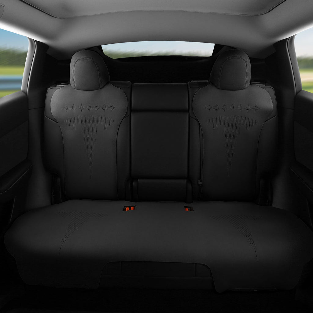 2017-2023 Tesla Model 3 Seat Covers Cushions V2 Suede Leather