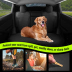 2017-2023 Tesla Model 3 Seat Covers Cushions V2 Suede Leather