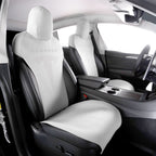 2017-2023 Tesla Model 3 Seat Covers Cushions V2 Suede Leather