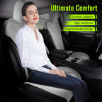 2017-2023 Tesla Model 3 Seat Covers Cushions V2 Suede Leather