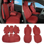 2020-2024 Tesla Model Y Front Rear 5-Seat Seat Covers Leather
