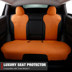 2020-2024 Tesla Model Y Seat Covers Cushions V2 Suede Leather