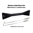 ZSPEC Battery Hold Down/Bracket for Nissan Titan A61, Anodized Billet Aluminum