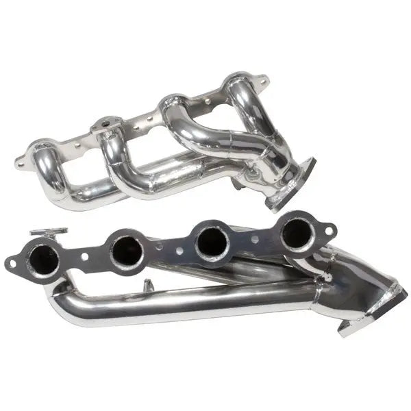 BBK Chevrolet GM Truck SUV 4.8 5.3 1-3/4 Shorty Exhaust Headers Polished Silver Ceramic 99-13