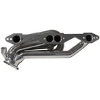BBK Chevrolet GM Truck SUV 5.0 5.7 1-5/8 Shorty Exhaust Headers Polished Silver Ceramic 96-99