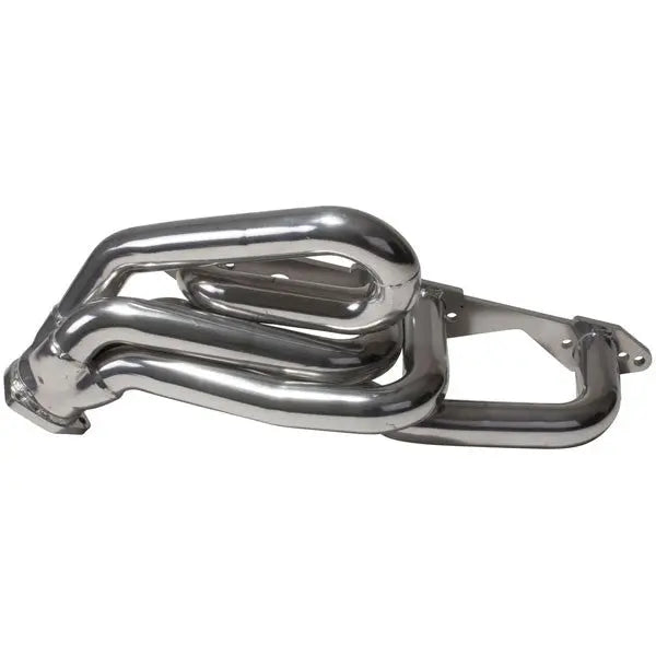 BBK Chevrolet GM Truck SUV 5.0 5.7 1-5/8 Shorty Exhaust Headers Polished Silver Ceramic 96-99