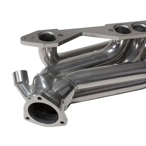 BBK Chevrolet GM Truck SUV 5.0 5.7 1-5/8 Shorty Exhaust Headers Polished Silver Ceramic 96-99