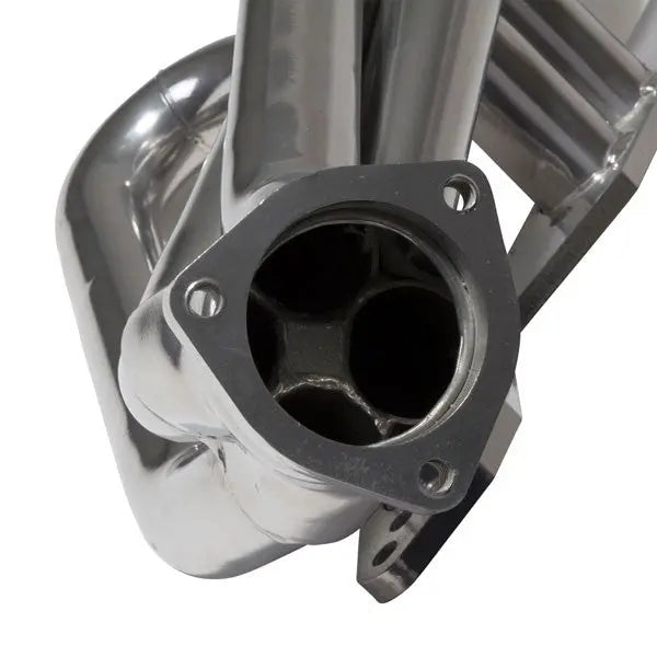 BBK Chevrolet GM Truck SUV 5.0 5.7 1-5/8 Shorty Exhaust Headers Polished Silver Ceramic 96-99