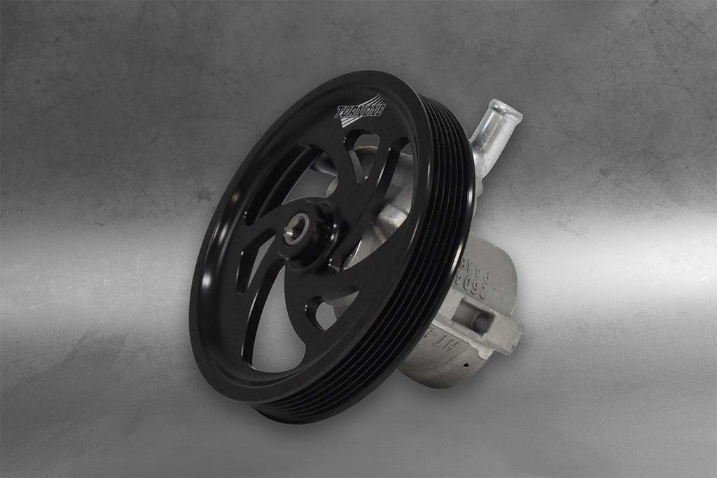 Turn One Steering C5/C6 Corvette Power Steering Pulley 6 3/8″ Factory Diameter