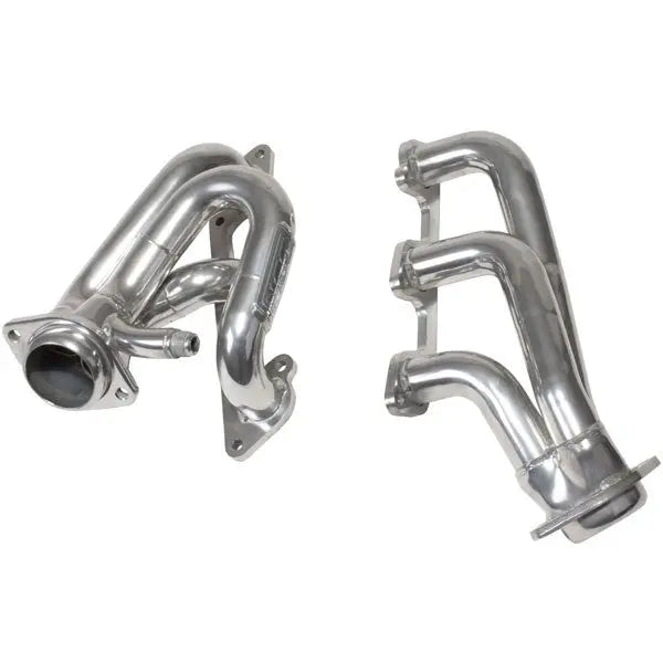 BBK Ford Mustang V6 1-5/8 Shorty Exhaust Headers Polished Silver Ceramic 05-10