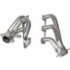 BBK Ford Mustang V6 1-5/8 Shorty Exhaust Headers Polished Silver Ceramic 05-10
