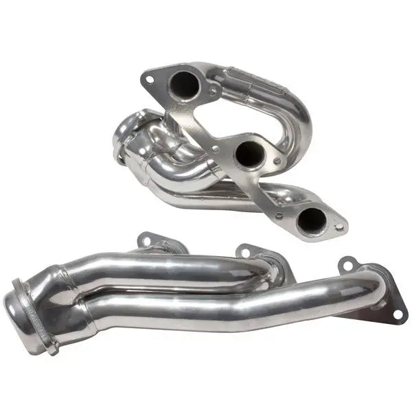 BBK Ford Mustang V6 1-5/8 Shorty Exhaust Headers Polished Silver Ceramic 05-10