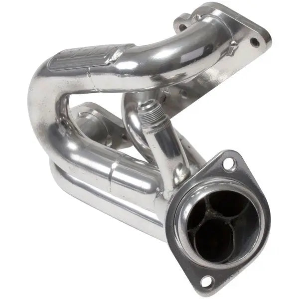 BBK Ford Mustang V6 1-5/8 Shorty Exhaust Headers Polished Silver Ceramic 05-10