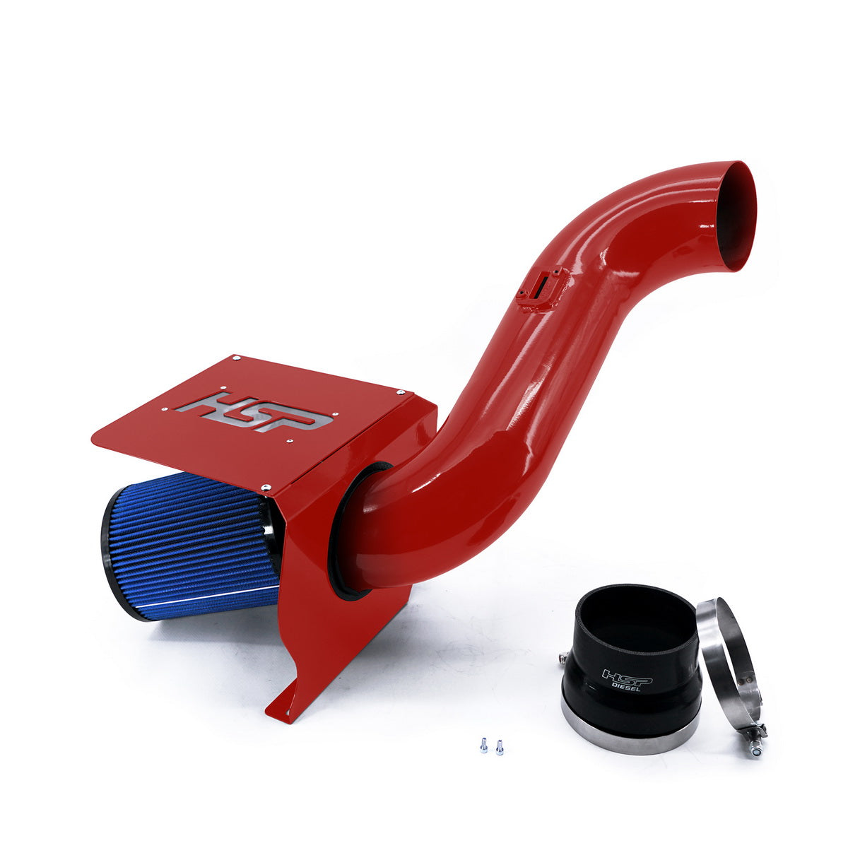 2007.5-2010 Chevrolet / GMC Cold Air Intake Flag Red