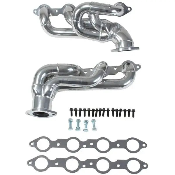 BBK Chevrolet Camaro SS 1-3/4 Shorty Exhaust Headers Polished Silver Ceramic 10-15