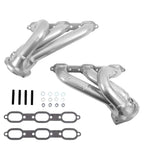 BBK Dodge Challenger Charger 300 V6 3.5 1-3/4 Shorty Headers - Polished Silver Ceramic 06-10