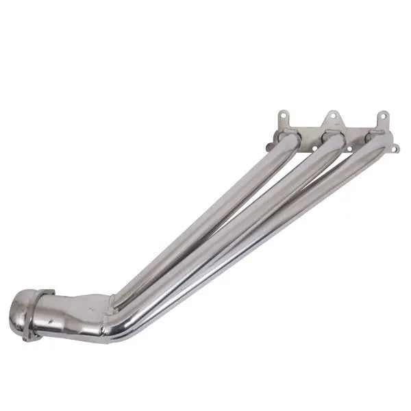 BBK Chevrolet Camaro V6 1-5/8 Long Tube Exhaust Headers With High Flow Cats Polished Silver Ceramic 10-11