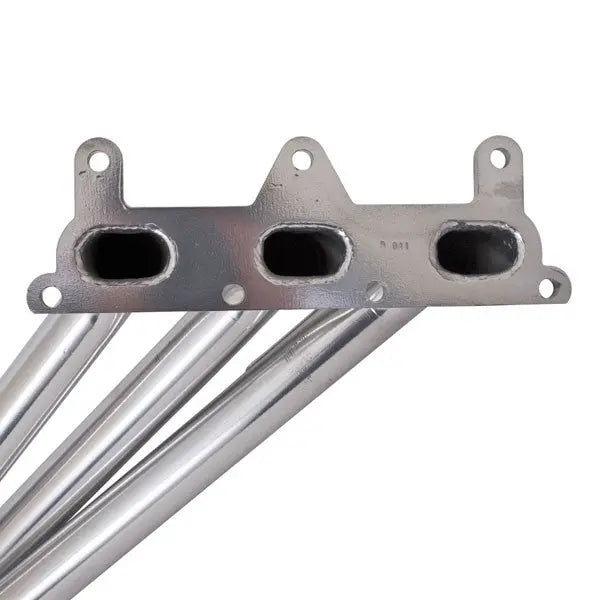 BBK Chevrolet Camaro V6 1-5/8 Long Tube Exhaust Headers With High Flow Cats Polished Silver Ceramic 10-11